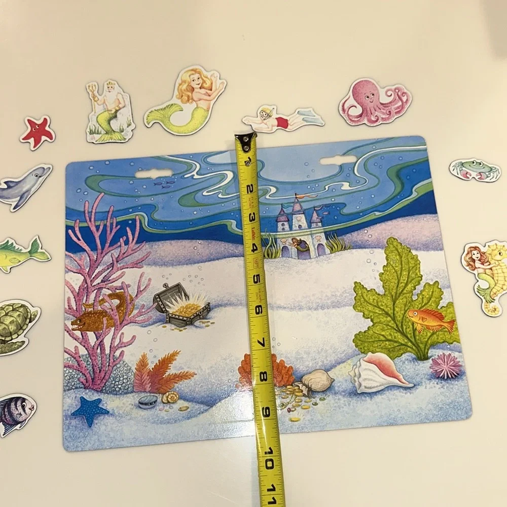 CREATE A SCENE Magnetic Enchanted Sea - Magnet Pieces and Scene